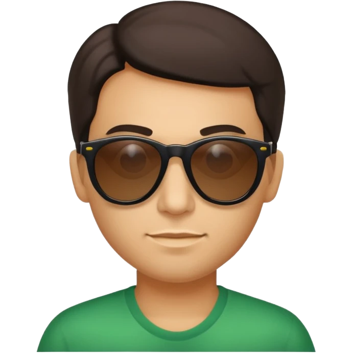 Lunettes de soleil brésilien  emoji