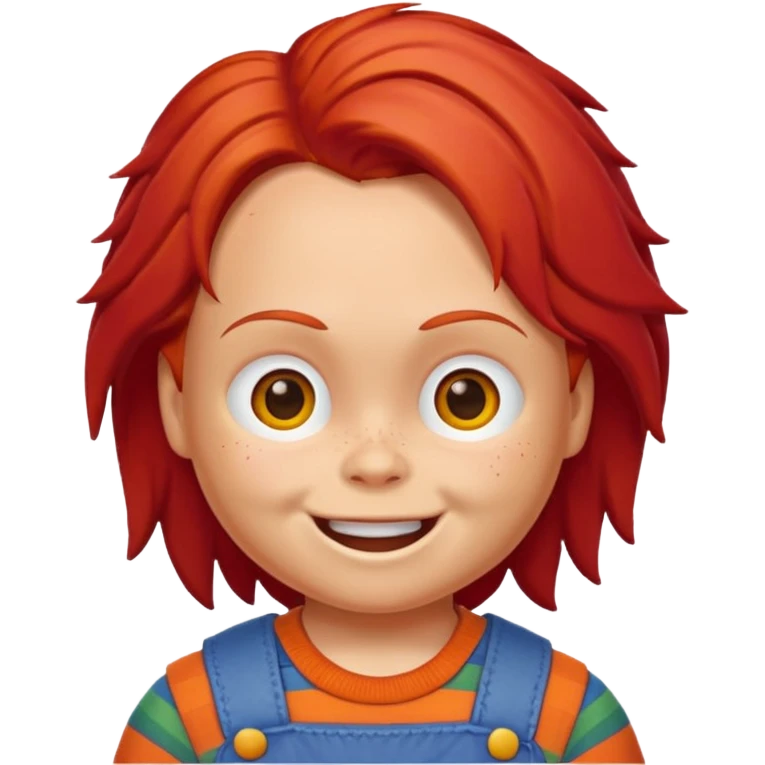 Un emojin de chuky emoji