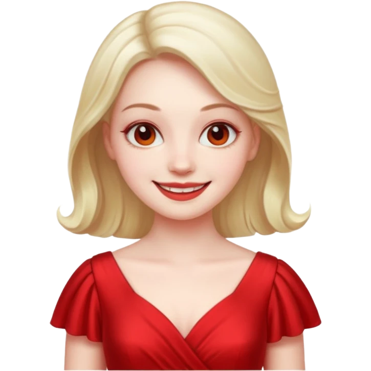 Red Dress Queen emoji
