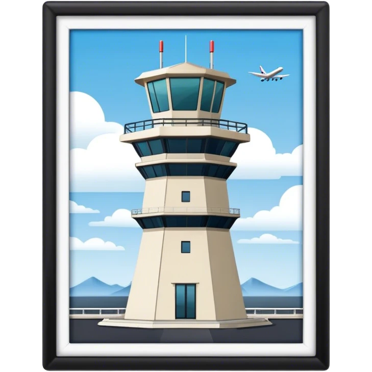air traffic control tower emoji