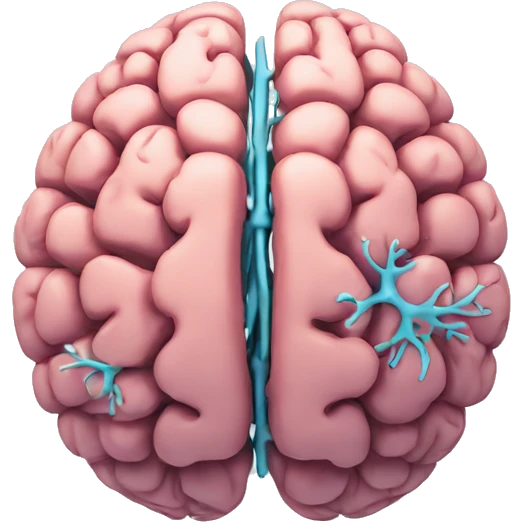 brain with neurons emoji