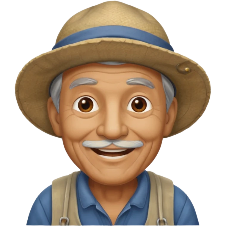 old nice fisherman emoji
