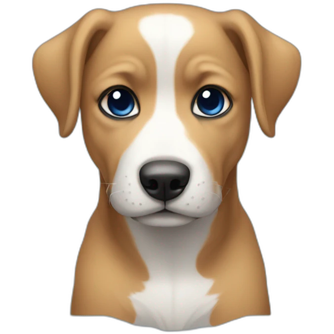Cachorro azul emoji
