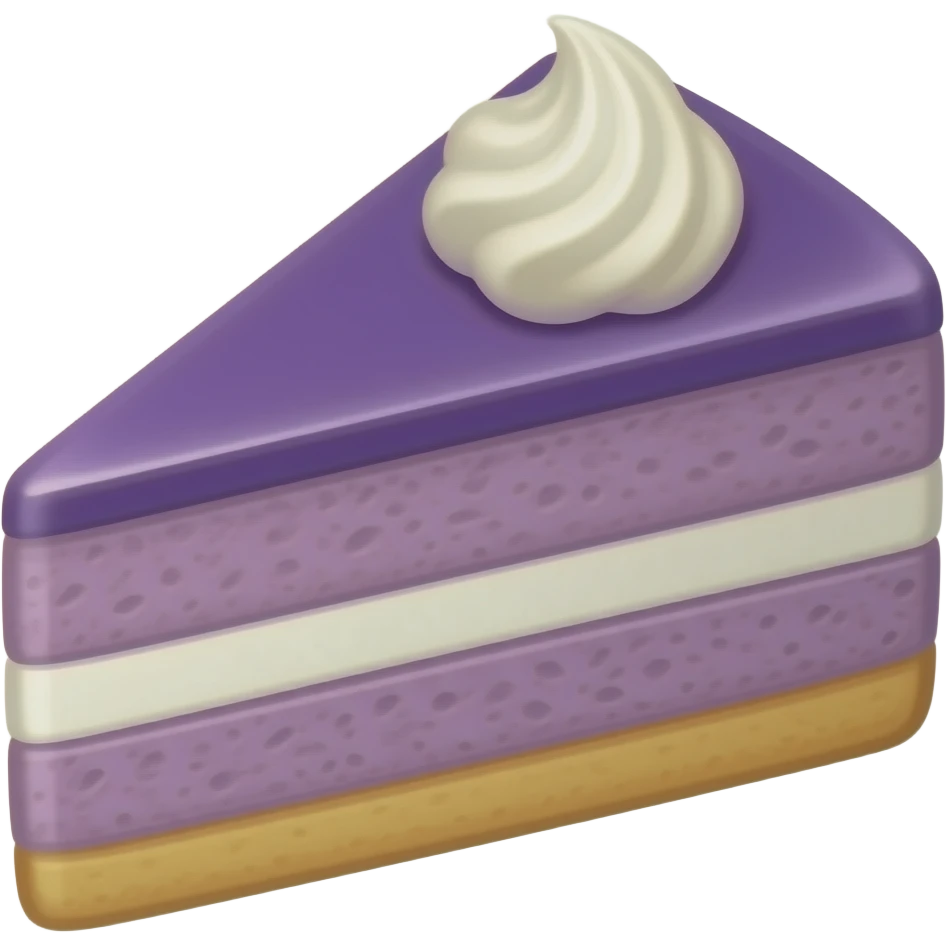 Ube Cake emoji