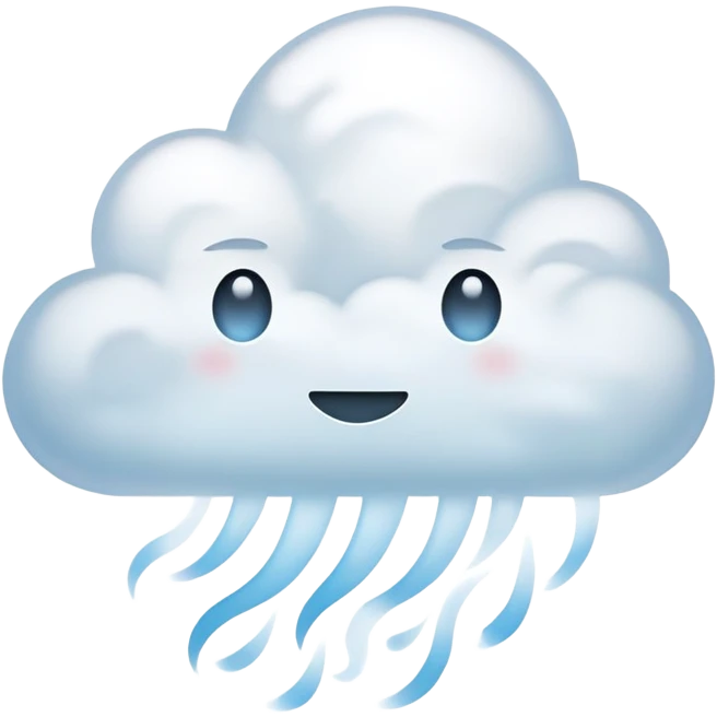 misty vapor cloud emoji