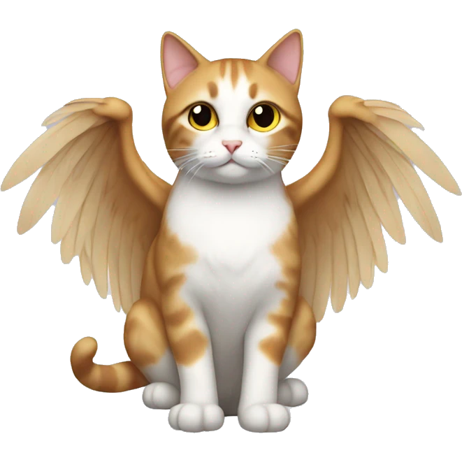A cat with wings  emoji