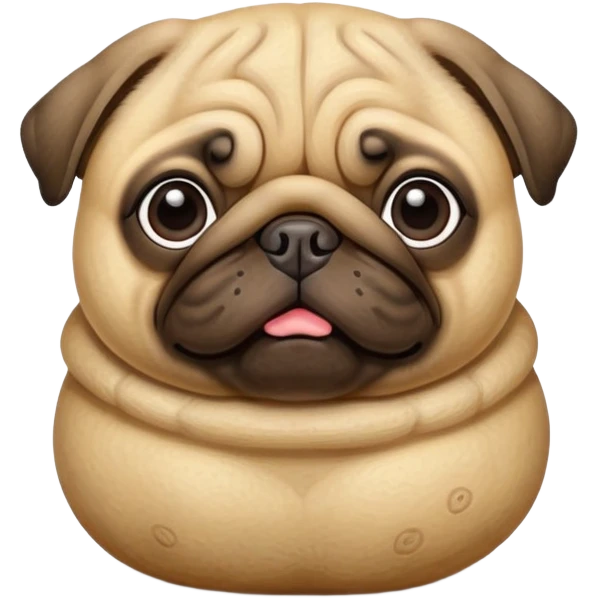 pug potato  emoji