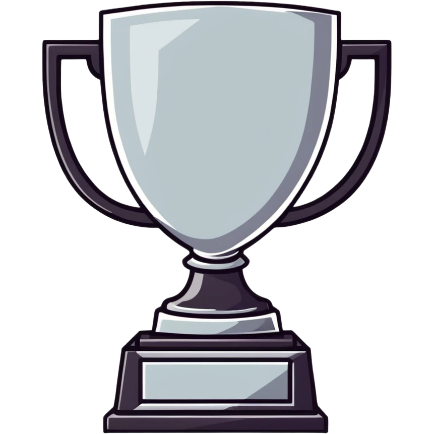 silver trophy emoji
