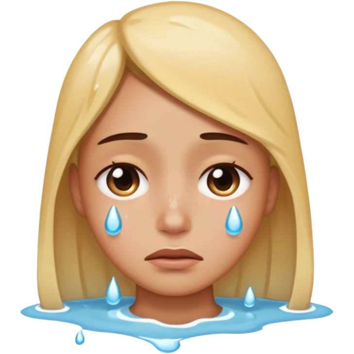 avec des larmes  emoji