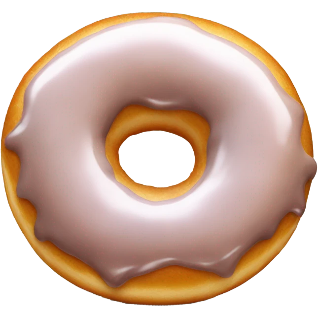 Glazed donut emoji