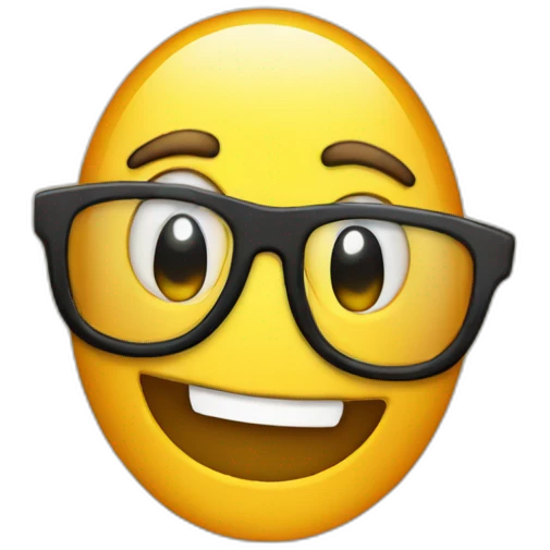Book with smile emoji