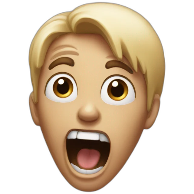 scream emoji