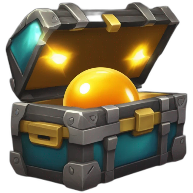 Pokemon Game LootCase Color Obsidian Rich Treasure Legendary Epic Pokeballs and Pokemons Inside this have Shiny Glow emoji