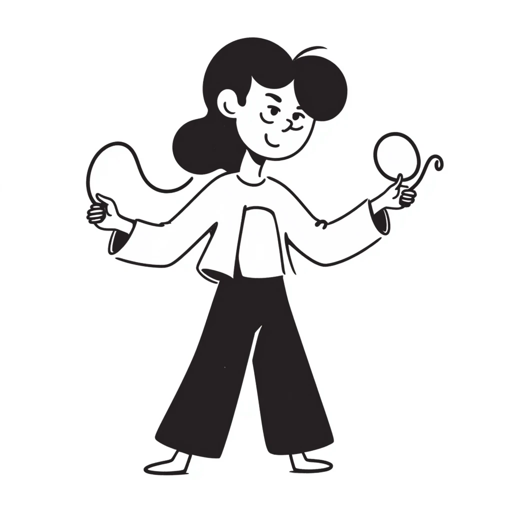 girl in a top up to her belly button twirls a lasso in her hands emoji