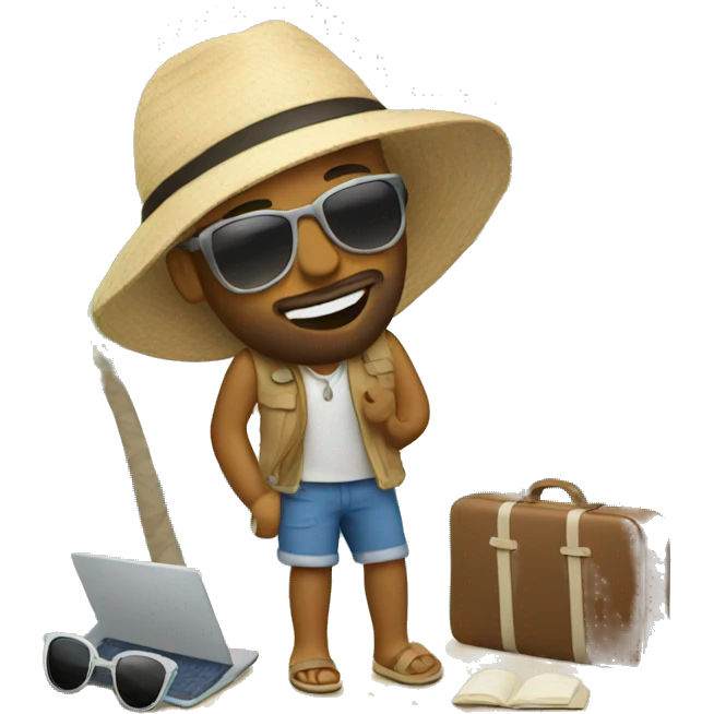 designer vacation emoji