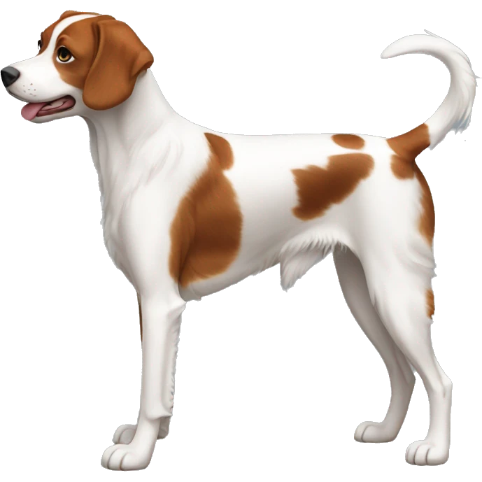 Brittany Dog Breed Full Body emoji