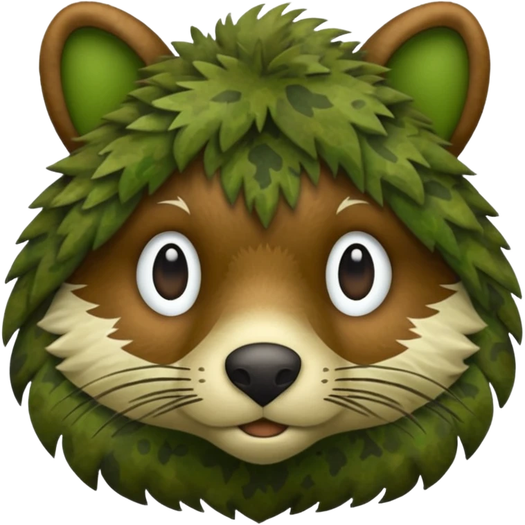 self hiding animal emoji