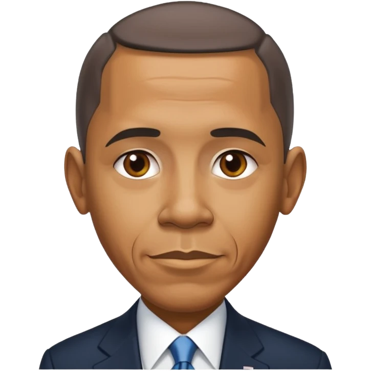Barack Obama saying "Come on" emoji