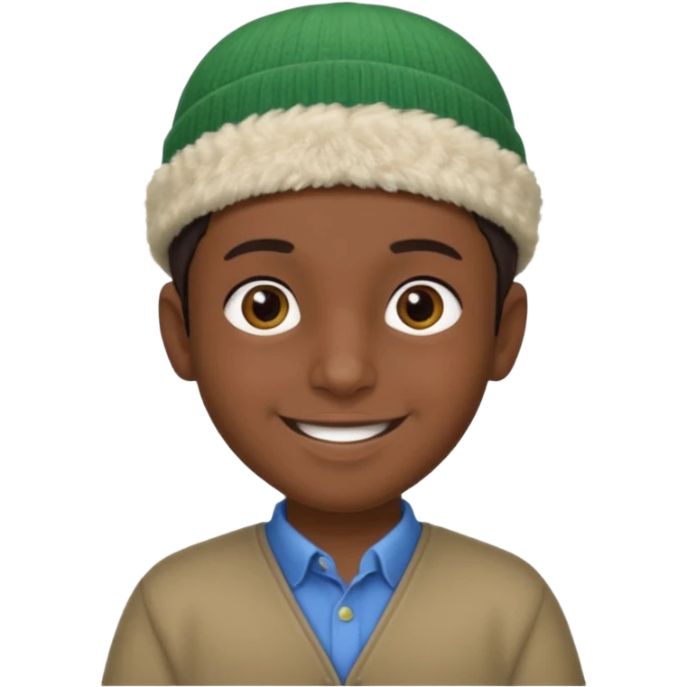 pakistan boy wearing pakool emoji