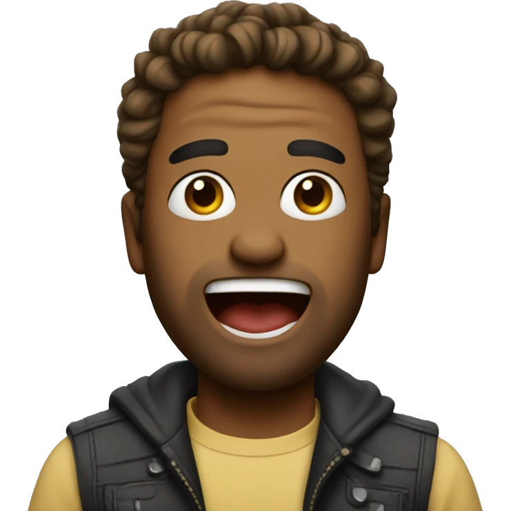 pleasantly surprised musician emoji
