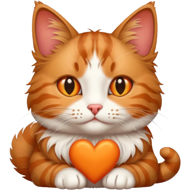 A cat with 3 hearts, so a combi of the 😽 and 🥰 emoji