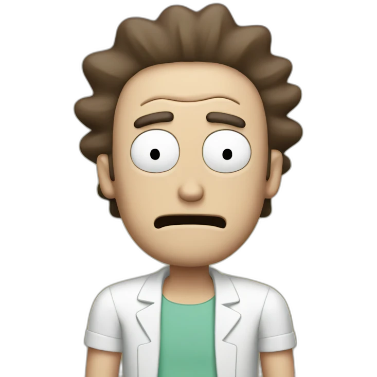 Rick from Rick and Morty emoji