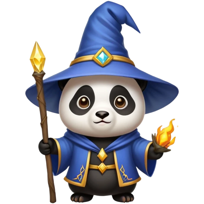  پانداPenguin Wizard emoji