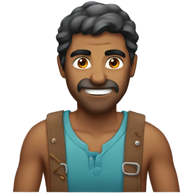 Indian man hitting the griddy emoji