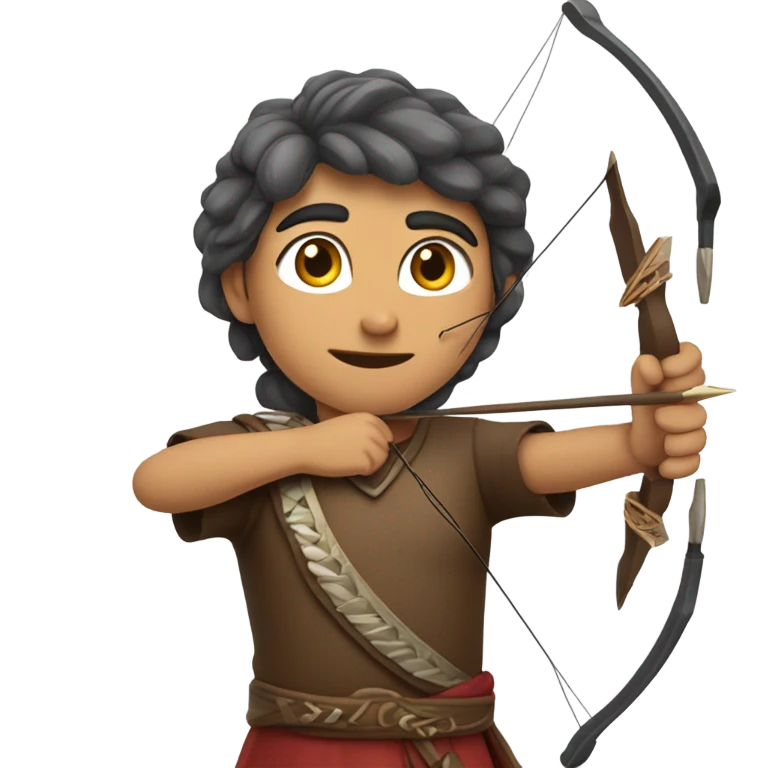 tozkoparan iskender with bow and arrow  emoji