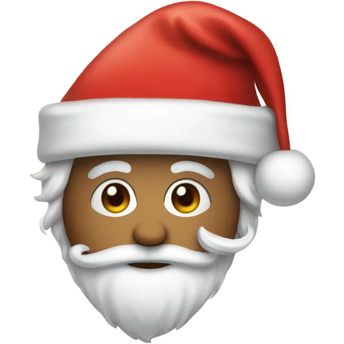 Single Santa hat no person emoji