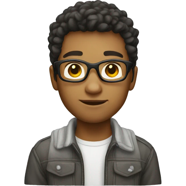 young white no glasses developer emoji