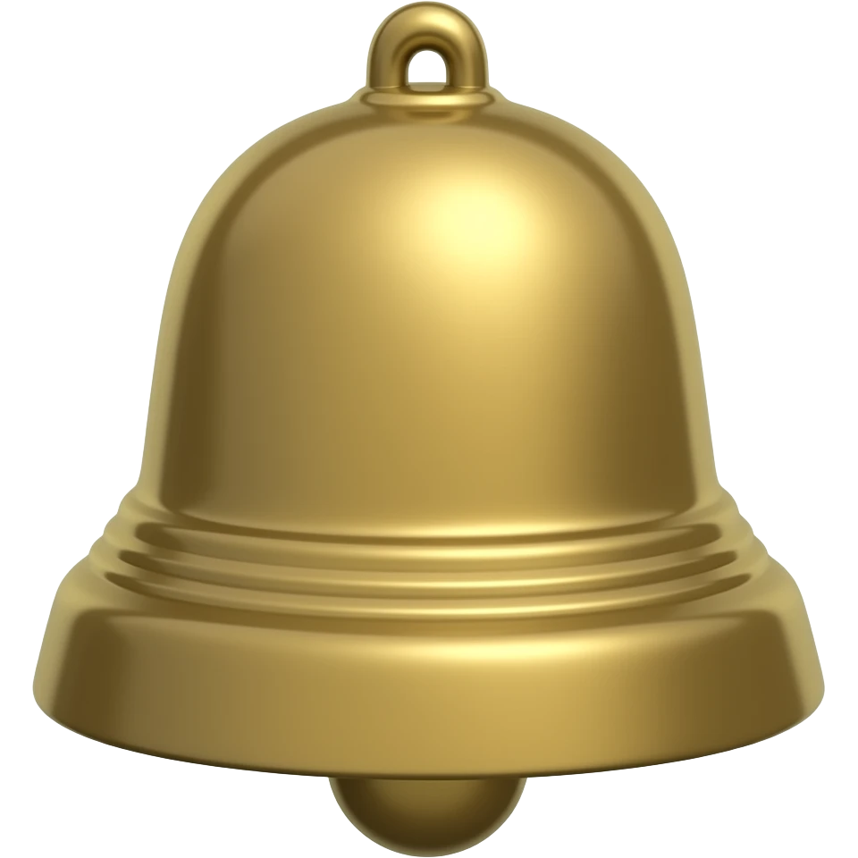 creepy bell emoji