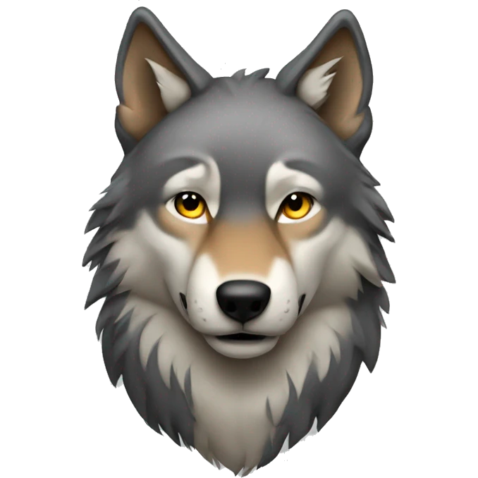 Wolf emoji