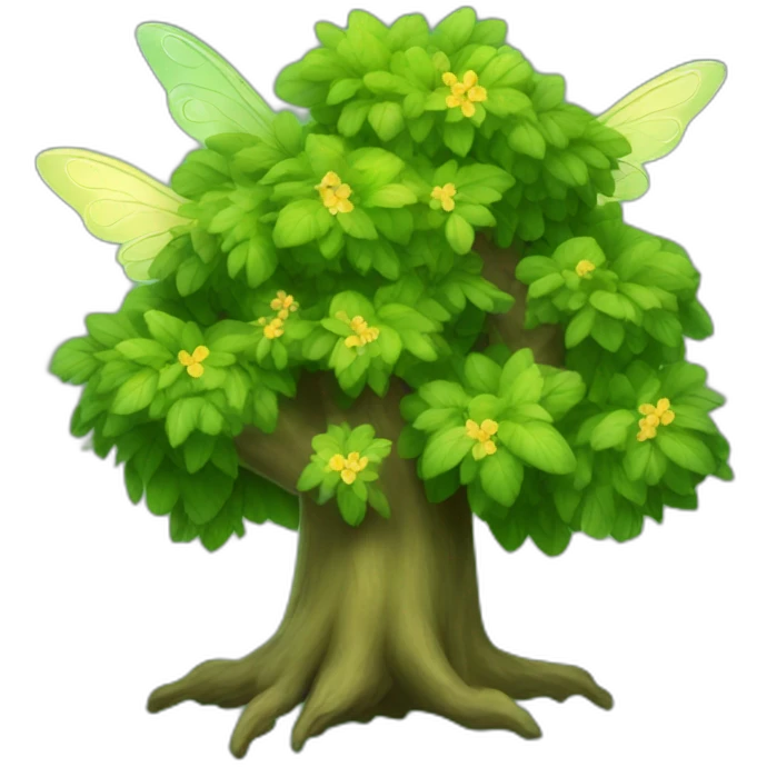 Tree fairies emoji
