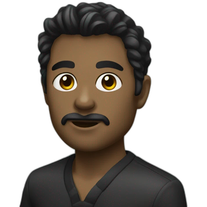 Yochi noir emoji