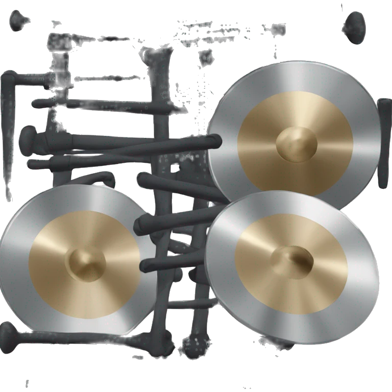 cymbals with hand grips emoji