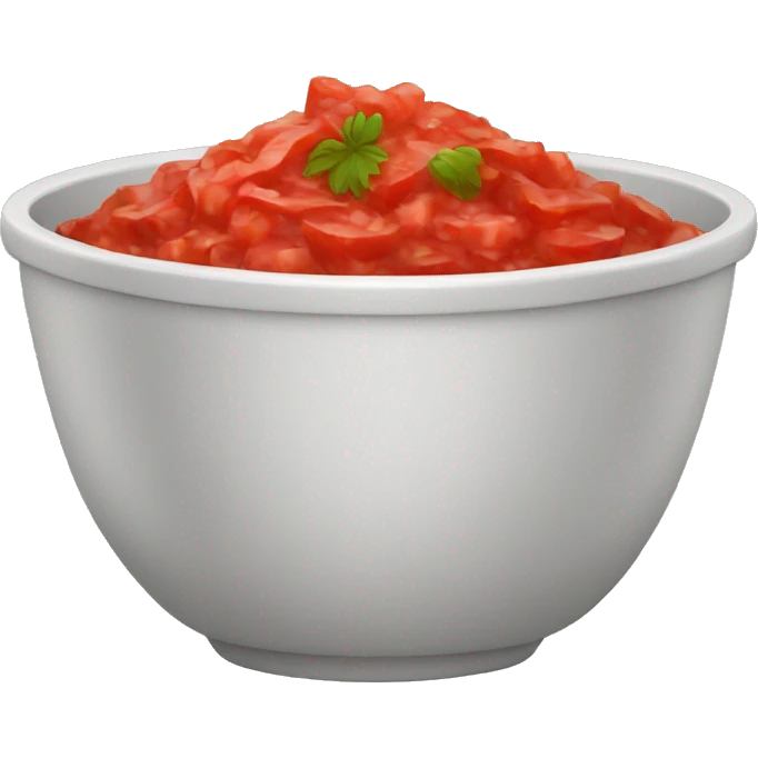 Bowl of salsa emoji