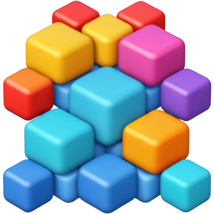 grid pattern, lubulbu theme emoji