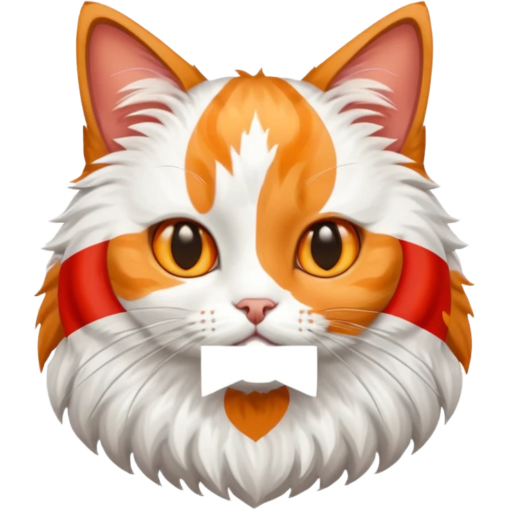Cat Chinese Flag emoji