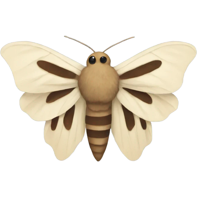 Moth emoji