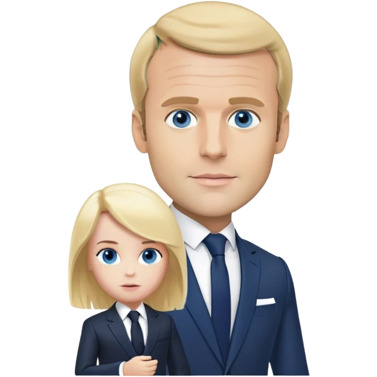 Macron ken barbie emoji