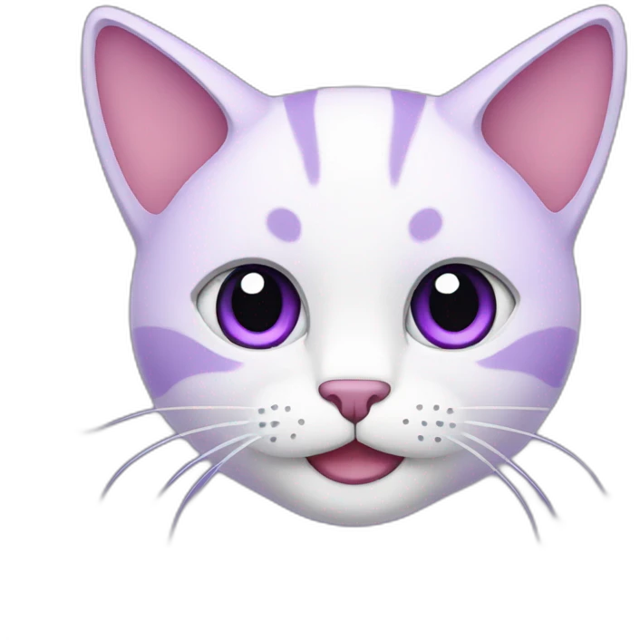 purple cat emoji