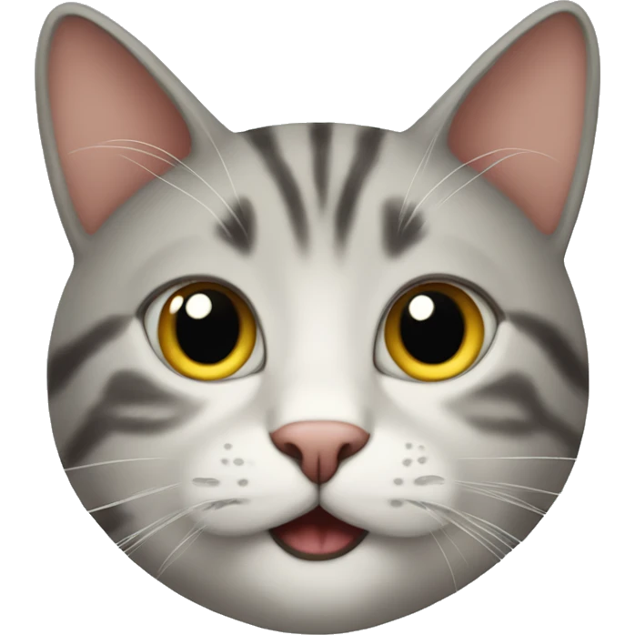 Silly cat emoji