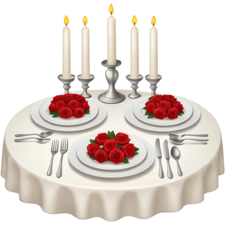 Romantic dinner emoji