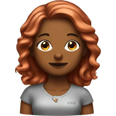Copper girl  emoji