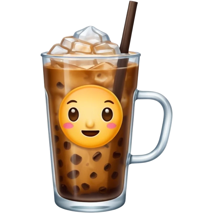 iced coffee emoji