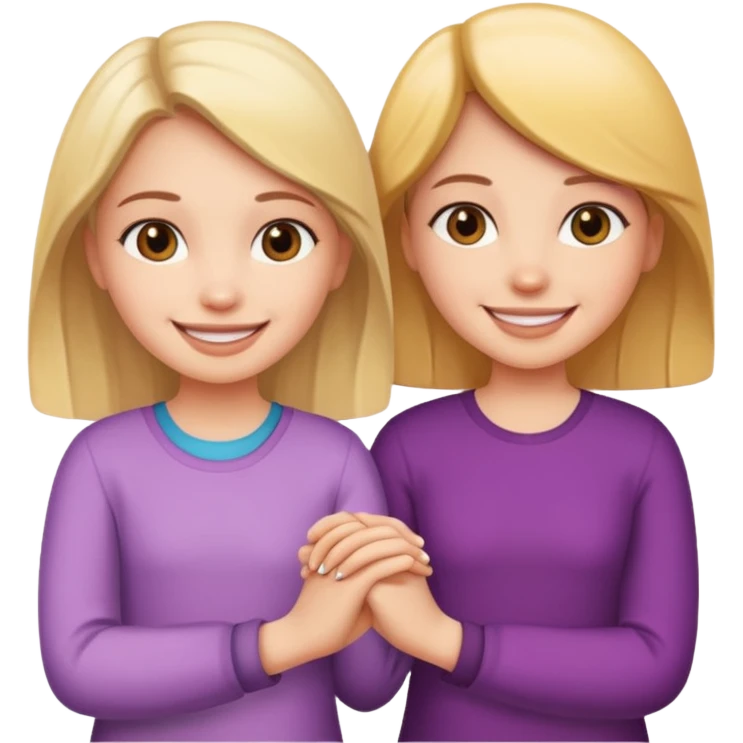 Ponle una niña a su lado emoji