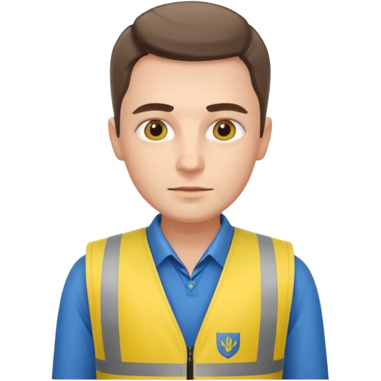 сгенерируй украинского журналиста emoji