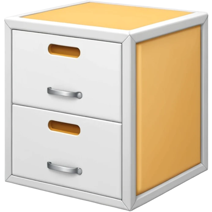 kallax 2 cajones ikea compartimientos blancos square cubes emoji