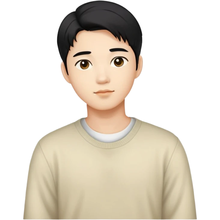 handsome korean boy  emoji